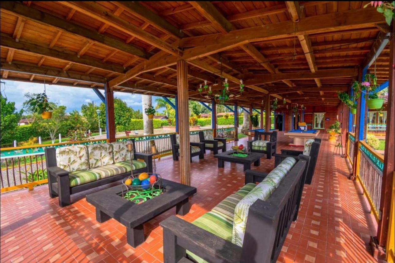 Finca Hotel El Ocaso Quimbaya Eksteriør bilde
